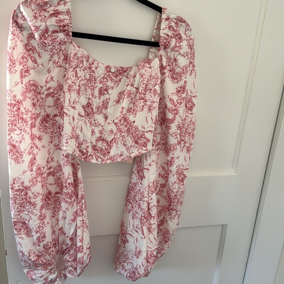 NWT Misguided Corset Porcelain Top Size 2 - Picture 5 of 9